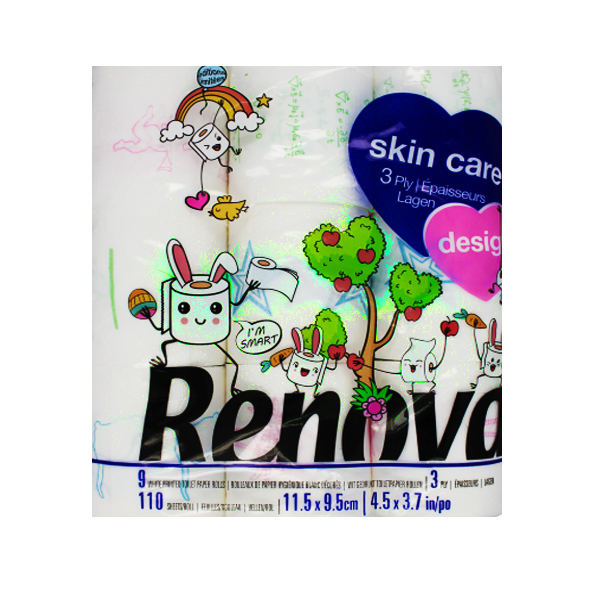 Renova Papel Higienico 9un.