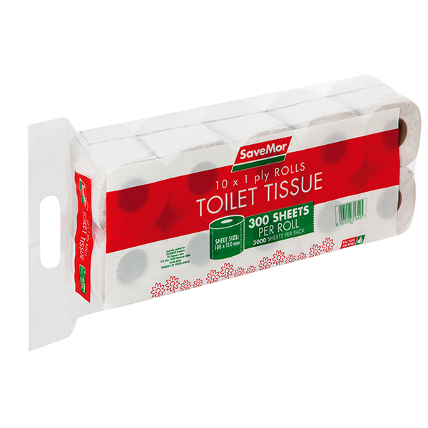 Savemor Toilet Tissue 1X10S