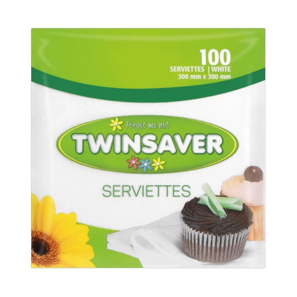 Twinsaver Guardanapo 1Ply 100S