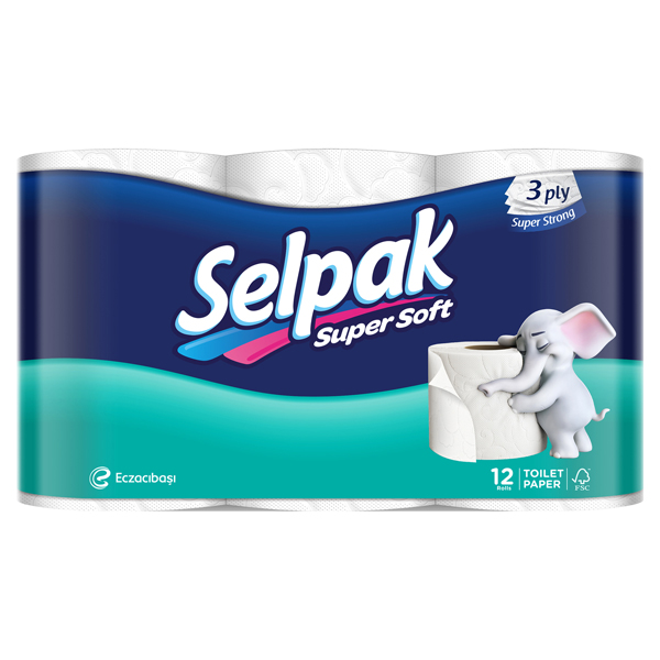 Selpak Papel Higienico Super Soft 12S