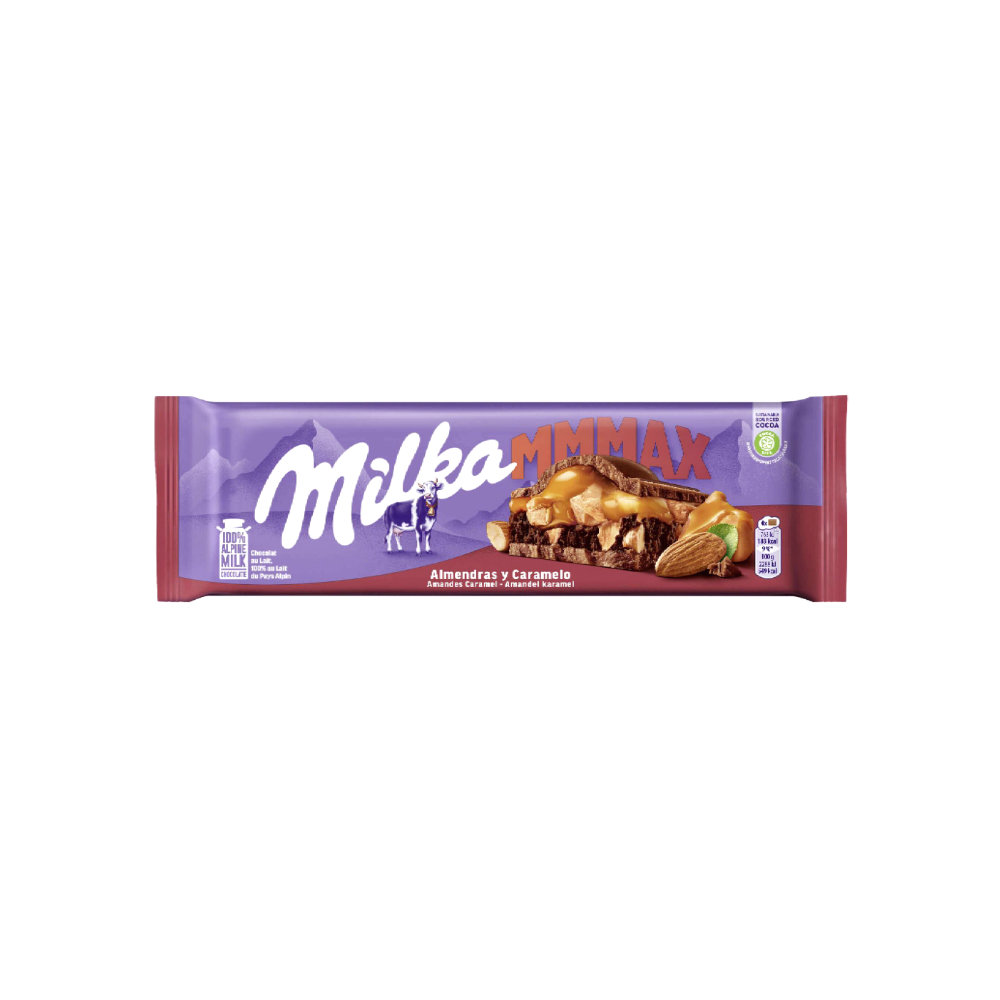 Milka Choc Amendoas&Caramelo 300g