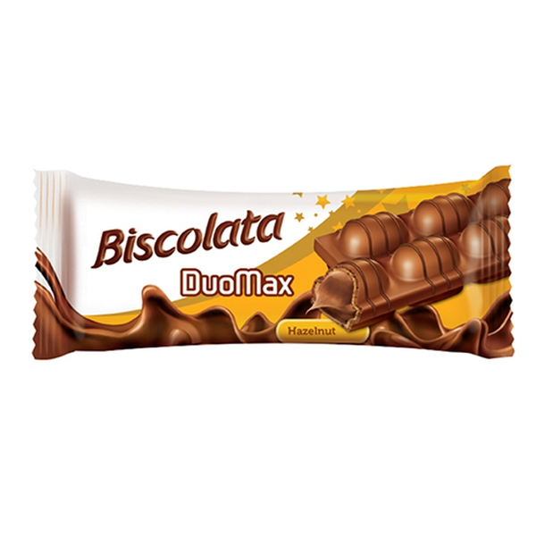 Biscolata Duomax Hazelnut 44g