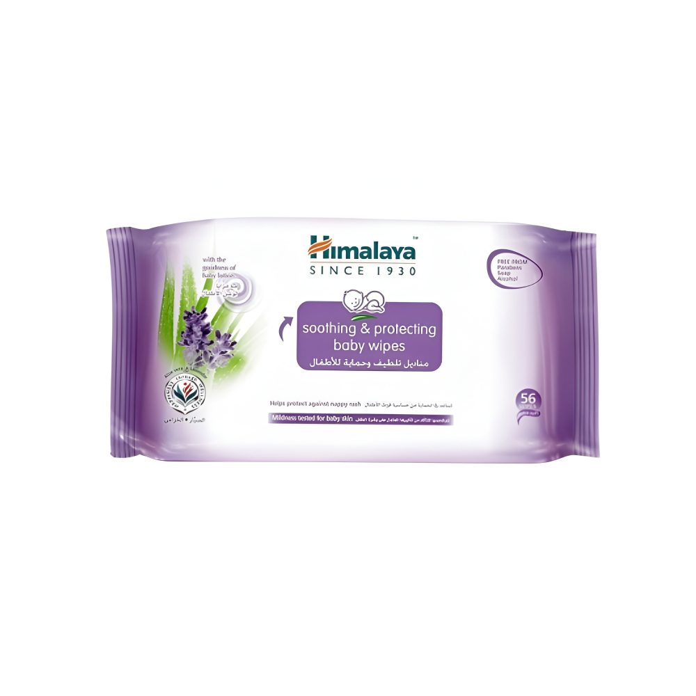 Himalaya Soothing E Protecting Baby Wipes 56 Wipes