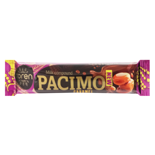 Pacimo Caramel Nougat Bar 25g