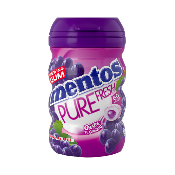 Mentos Pure Fresh Grape 105g