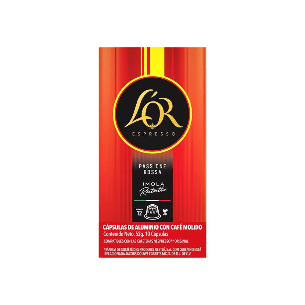 Jacobs Kronung Lor Ristretto Rossa Cap 10’S