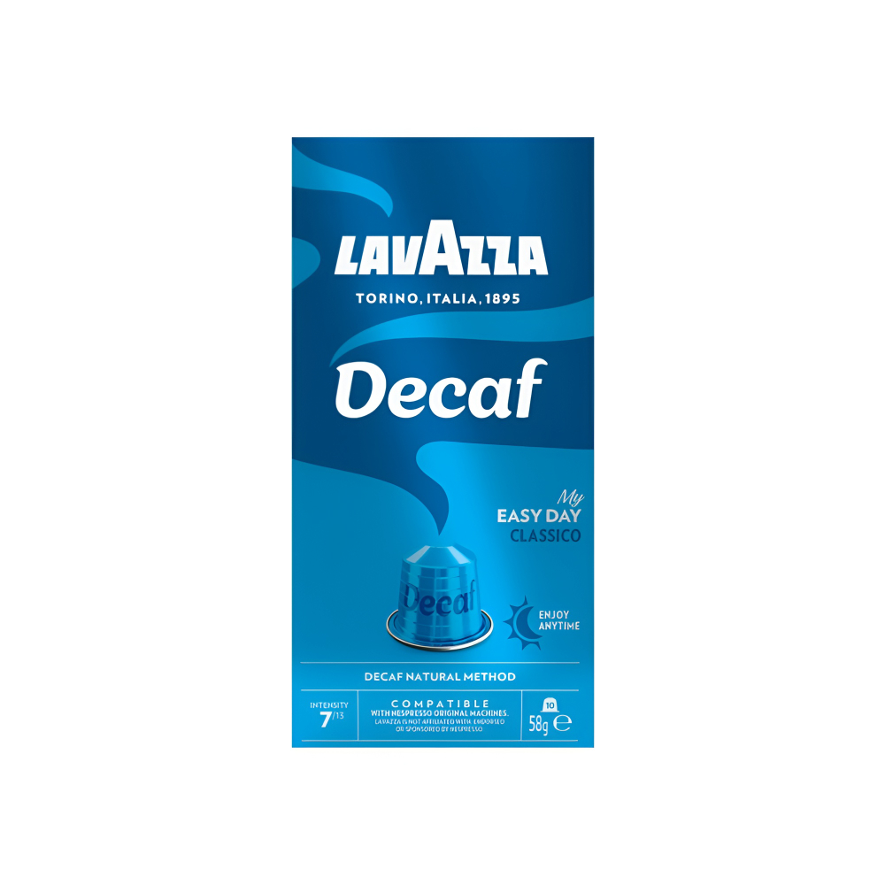 Lavazza Nespresso Capsula Cafe Aluminio Espresso Descafeinado 600g