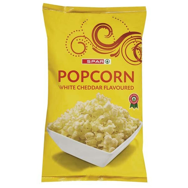 Spar Popcorn White Cheddar 90Gr