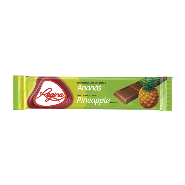 Regina Chocolate Leite C/Sabor Ananas 20g