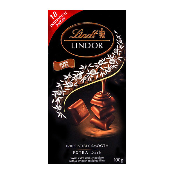 Lindor Extra Dark Chocolate 100g