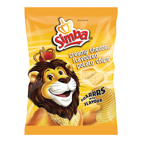 Chips Simba Creamy & Cheddar 36g