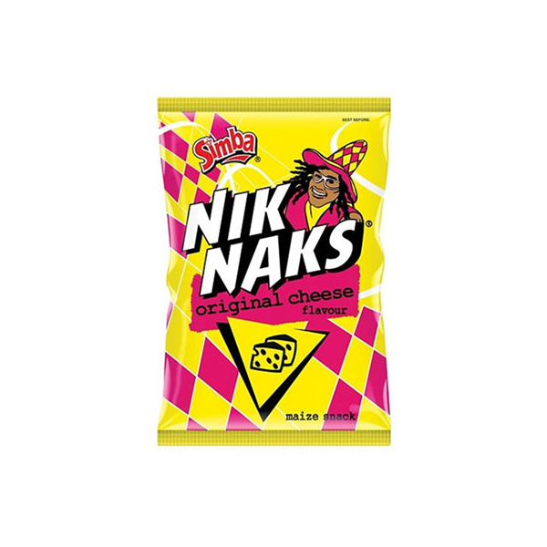 Nik Naks Simba Maize Snack 55Gr