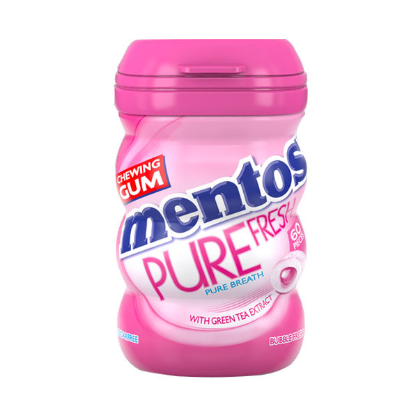 Chiclets Mentos 105g (60Pack) Mix-Bubble Fresh