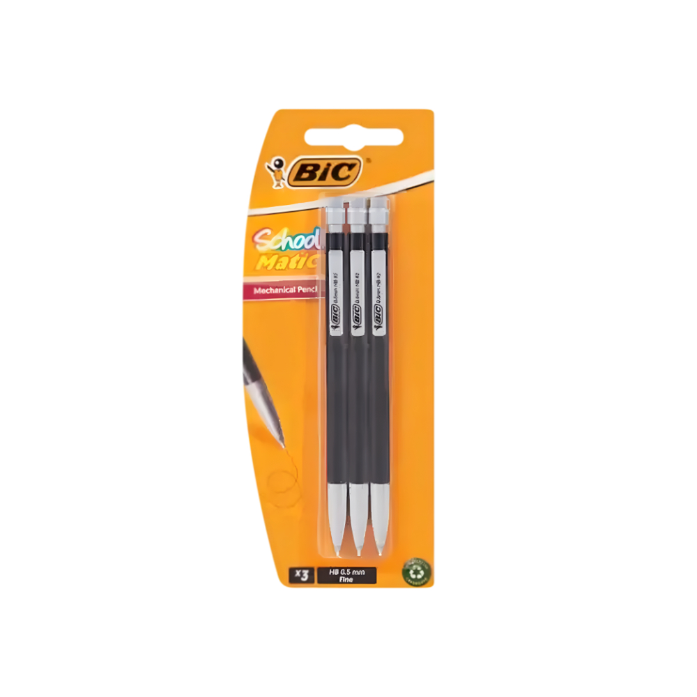 Bic School Matc Clutch Pencils 3S