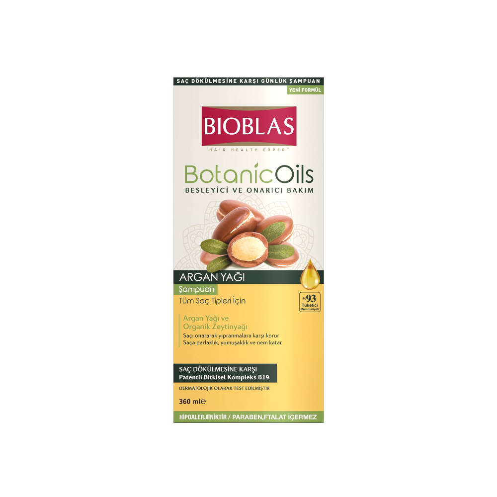 Bioblas Anti Hair Loss Shampo Argan Oil 360ml