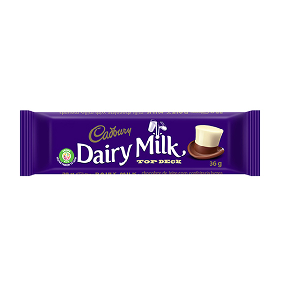 Cadbury Branco E Castanho 36g