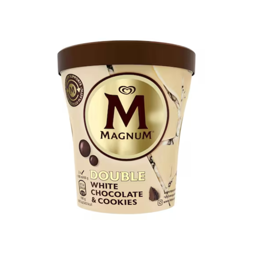 Magnum Pint White Choc & Cookies 440ml