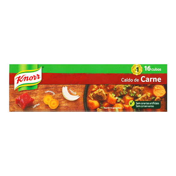 Knorr Caldo Carne Cubos 16 Cubos 160 g