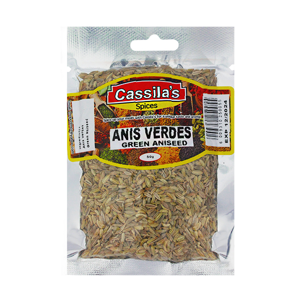 Cassilas Anis Verdes 50g