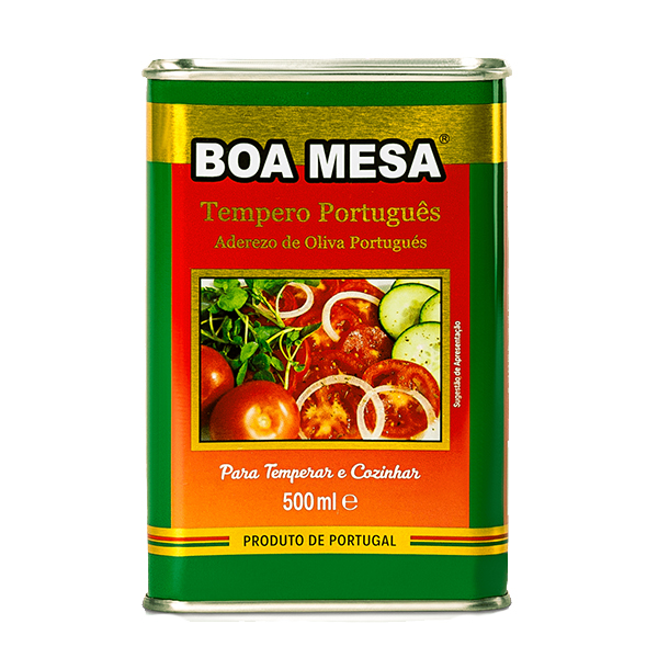 Tempero Boa Mesa 500ml Garrafa Plástica
