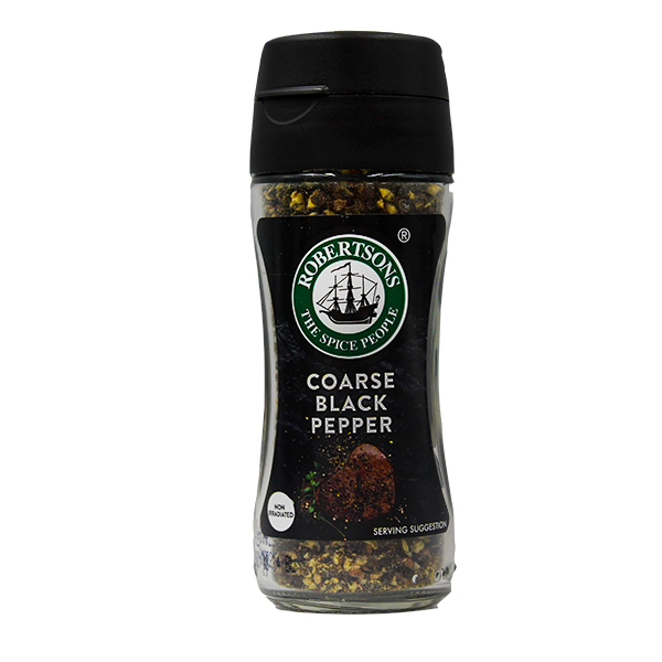 Robertsons Black Pepper Coarse 100ml