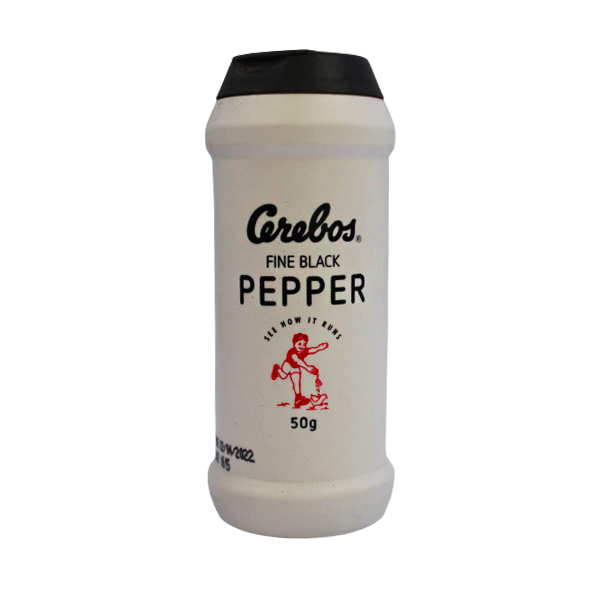 Cerebos Fine Black Pepper 50Gr