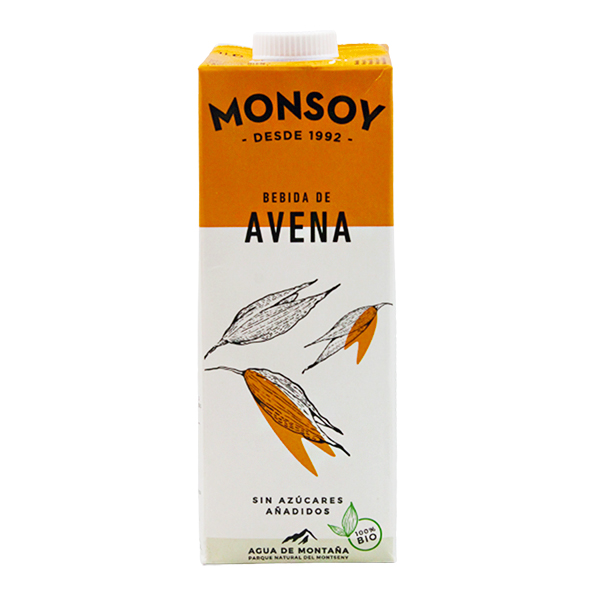 Monsoy Bio Bebida De Aveia 1L