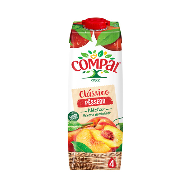 Compal Sumo Classico Pessego 200ml