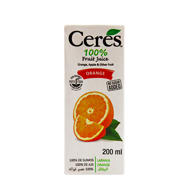 Sumo Ceres Laranja 200ml