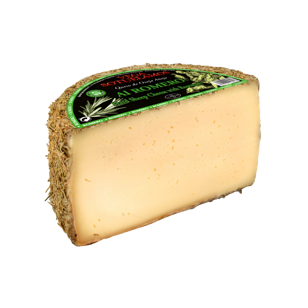 Al Romero Queijo De Ovelha Curado Com Alecrim Ate 12 Meses 220Gr