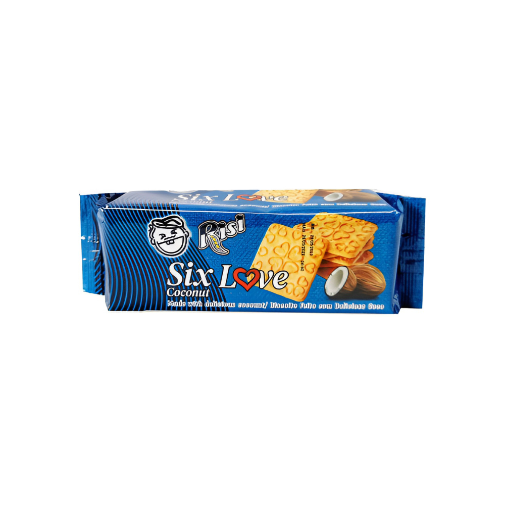 Risi Bolachas Six Love Coconut 200g