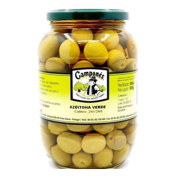 Campones Azeitonas Verdes 500g