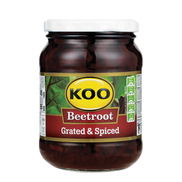 Koo Beetroot Grated 405g