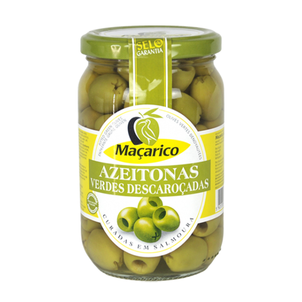 Azeitonas Macarico 165g/345g Verdes Descaroçadas