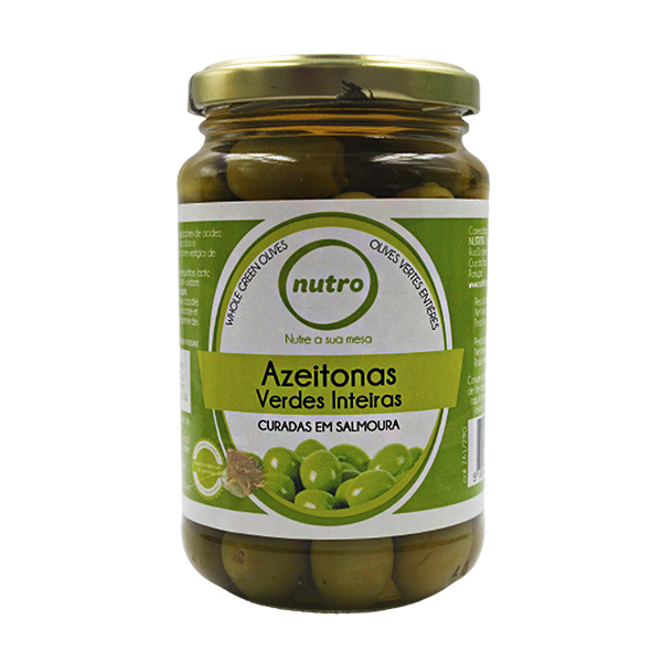 Azeitonas Pretas Inteiras Nutro, 350 g