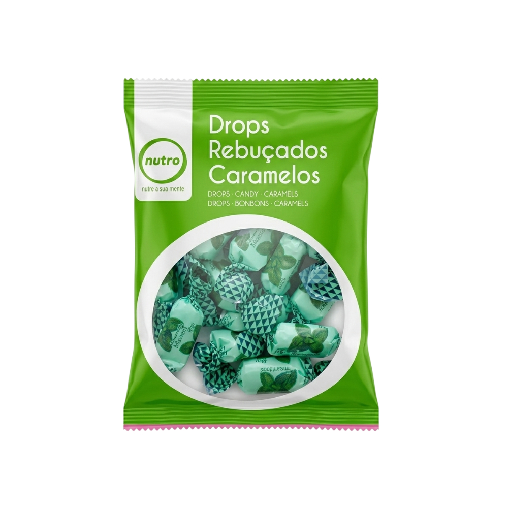 Rebuçados Nutro Mentol, 100 g