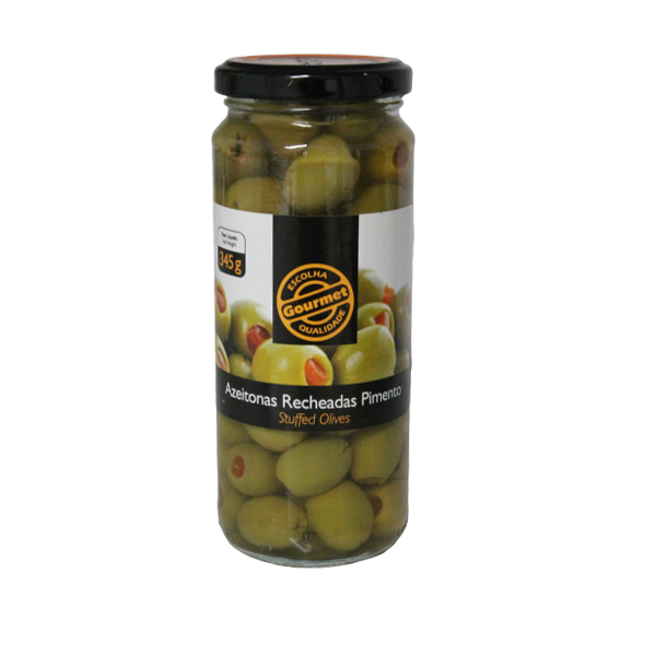 Gourmet Azeitonas Verde Rech345Gr