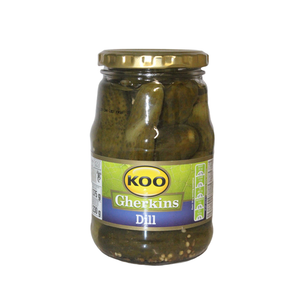 Koo Gherkins Dill 375Gr