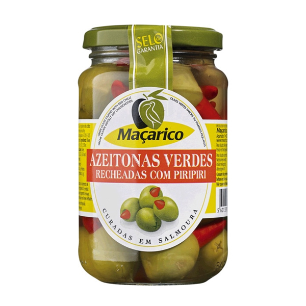 Macarico Azeitonas Verdes Cpiri Piri 350Gr