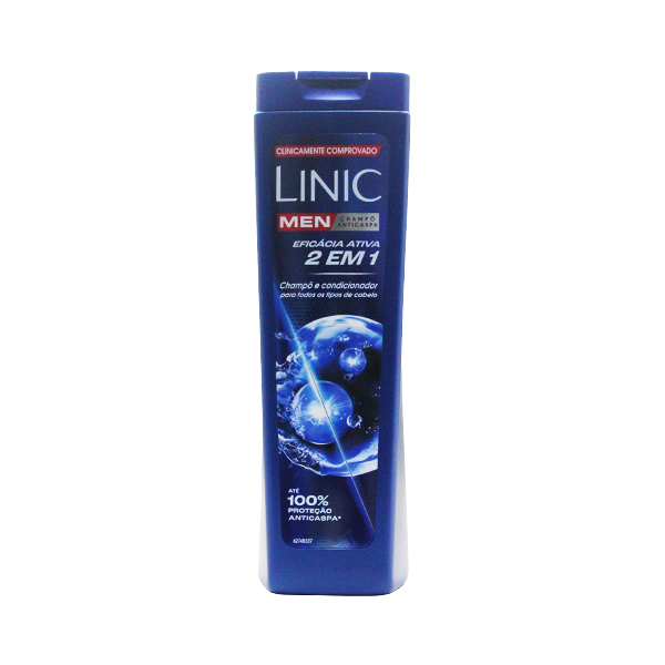 Shampoo Linic Men Eficacia Ativa 2In1 225ml