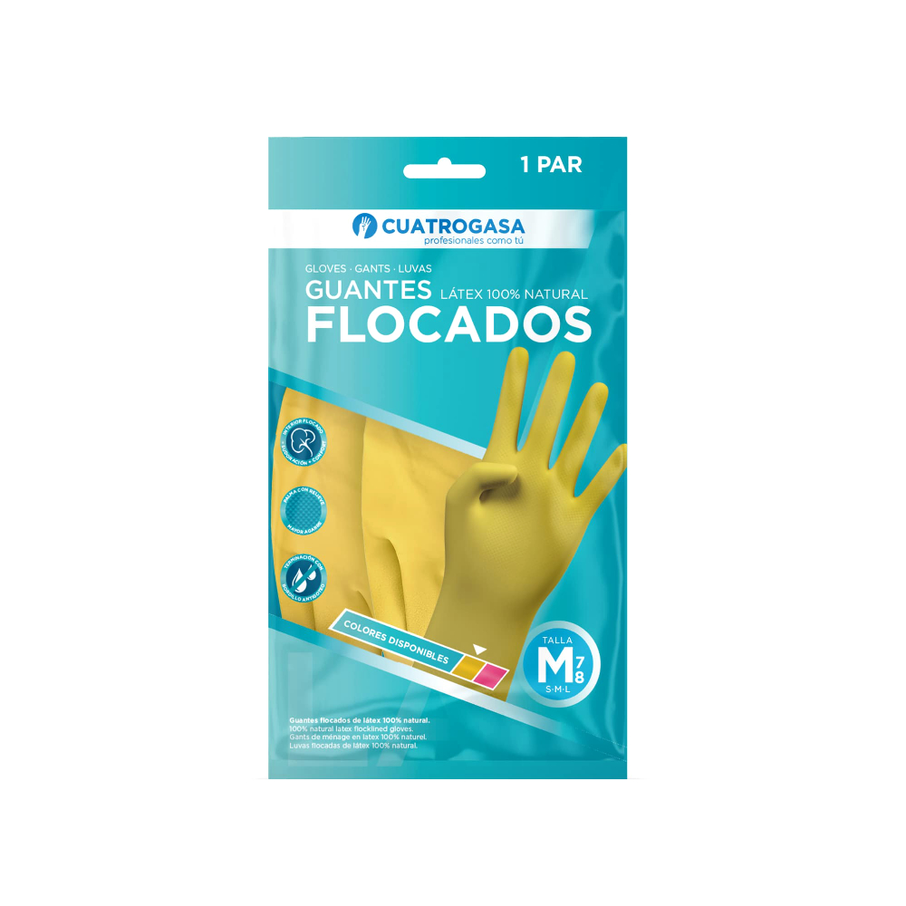 Cuatrogasa Luvas De Borracha M