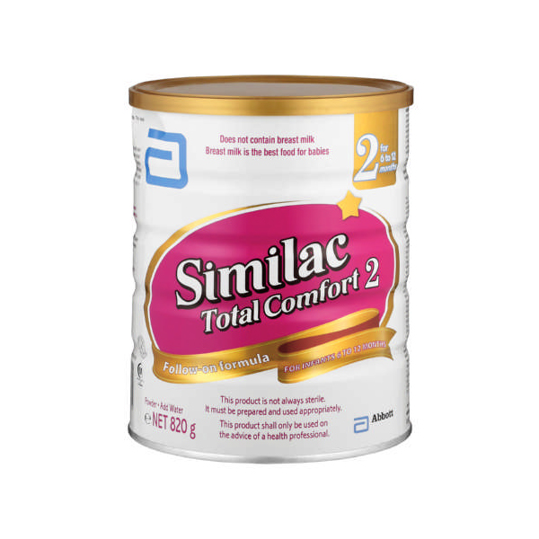 Similac Leite Total Comfort 2 6-12 Meses 820g