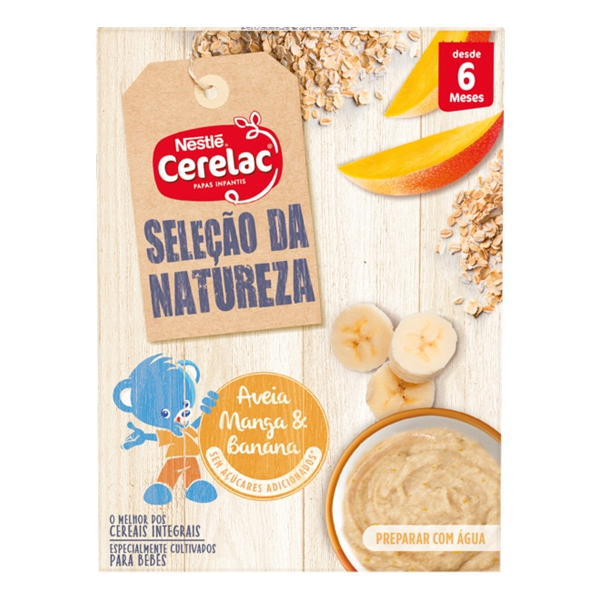 Nestle Cerelac Aveia Manga&Banana 240Gr