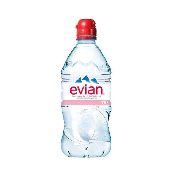 Evian Natural Mineral Water 75Cl