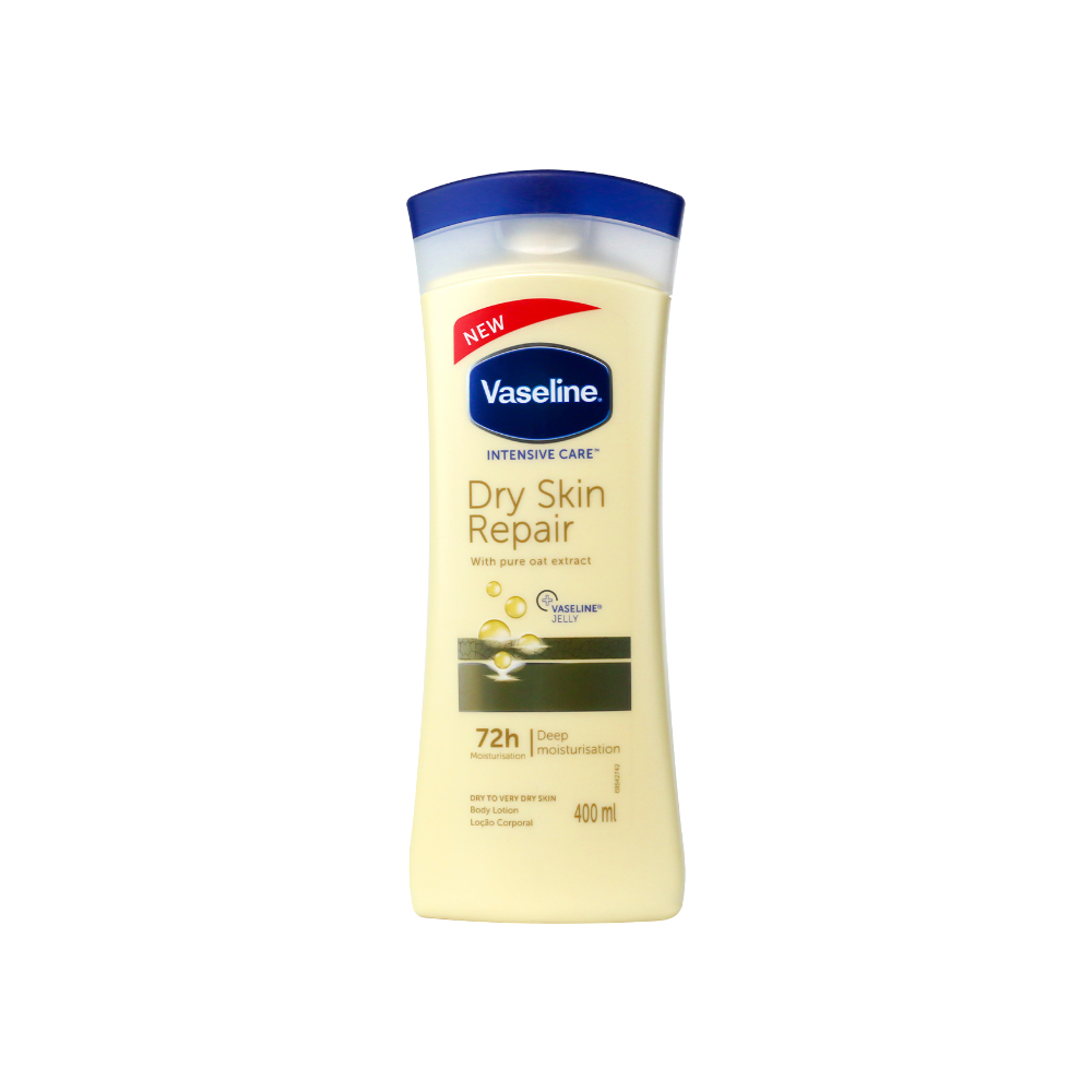Loção Corporal Vaseline 400ml Mix-Dry Skin Repair