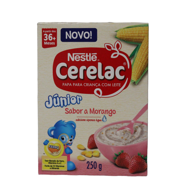 Cerelac Junior Sabor Morango 250g