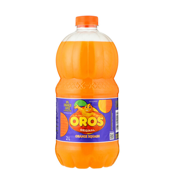 Oros Squash Orange 2L