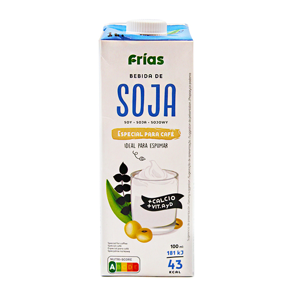 Frias Bebida De Soja + Calcio 1L