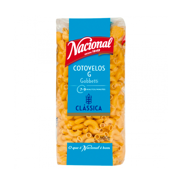 Nacional Cotovelos Grossos 500Gr