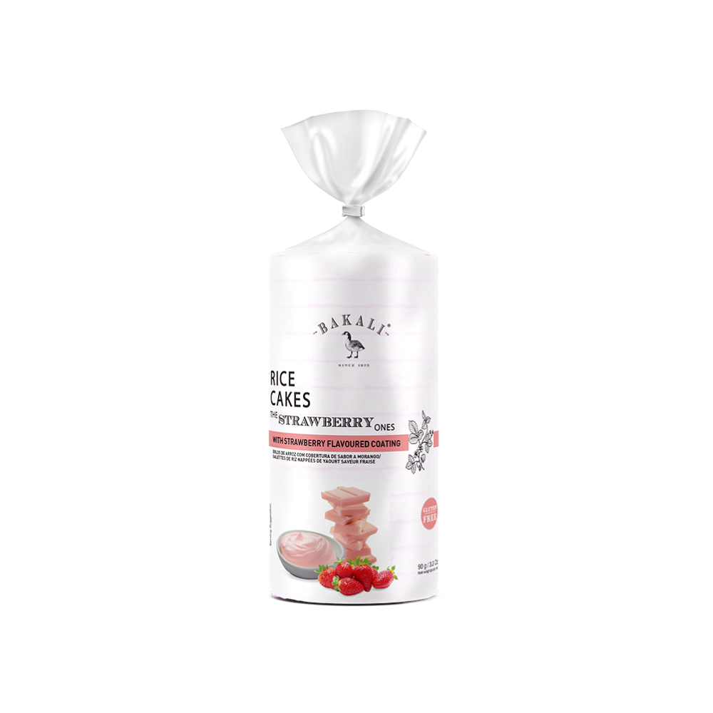 Bakali Rice Cakes The Strawberry Ones 90g